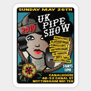 UK Pipe Show 2019 Sticker